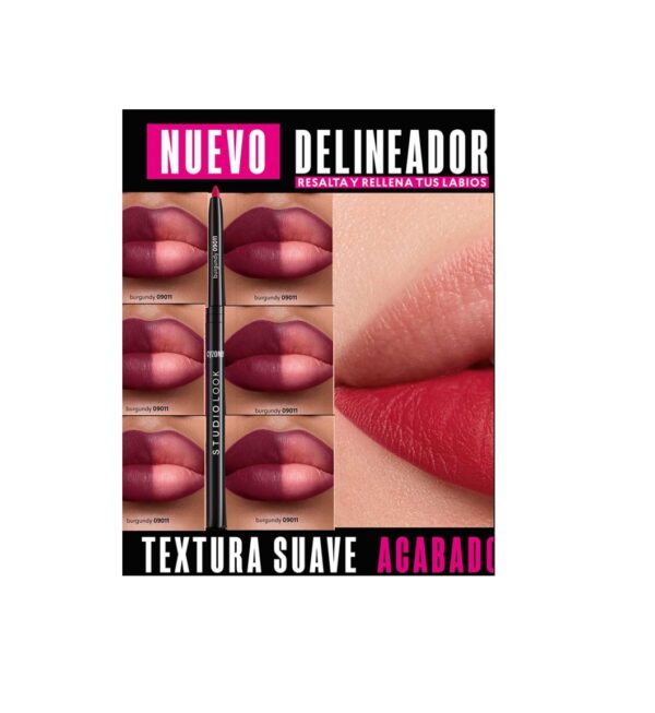Delineador retráctil studio look tono Burgundi Cyzone