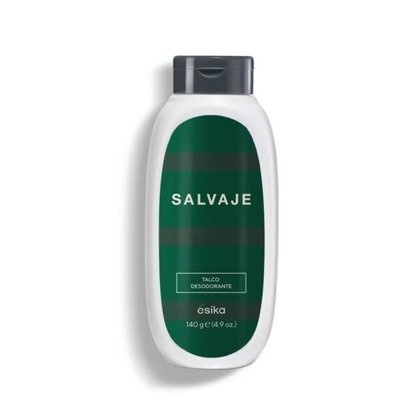Talco Desodorante Salvaje 140g esika