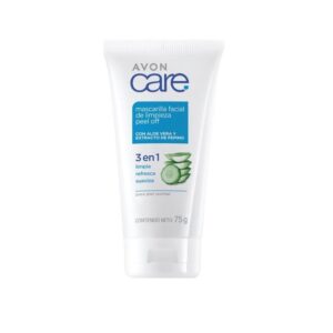 Mascarilla Facial Limpiadora 3 en 1 Aloe y Pepino 75g Avon