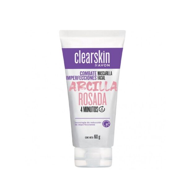 Mascarilla Arcilla rosada Combate Imperfecciones  60g Avon