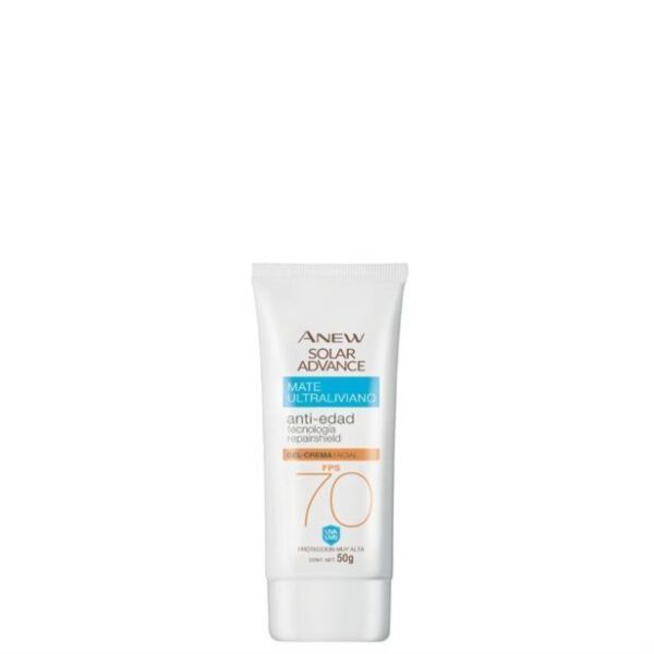 Protector Solar Facial Fps 50 antiedad Ultra Matte 50ml Avon