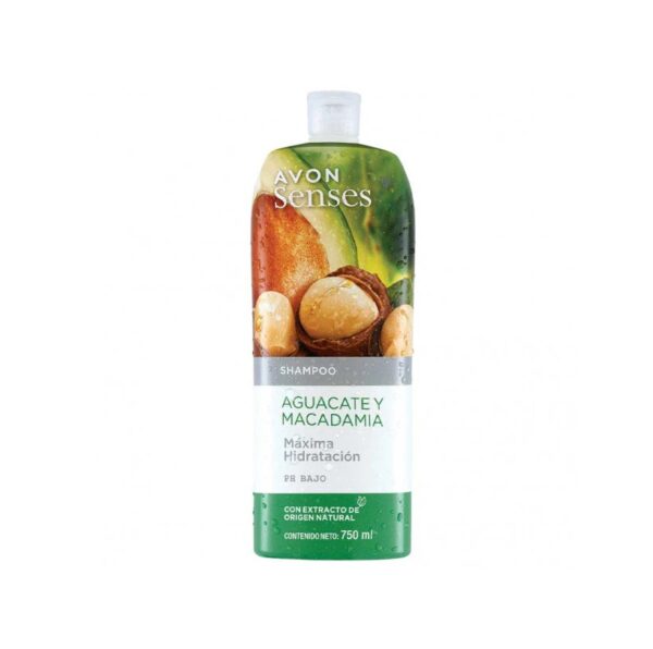 Shampoo Aguacate y Macadamia 750ml Avon