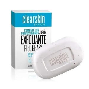 Jabón Limpieza Exfoliante rostro y cuerpo Piel Grasa 80g Avon
