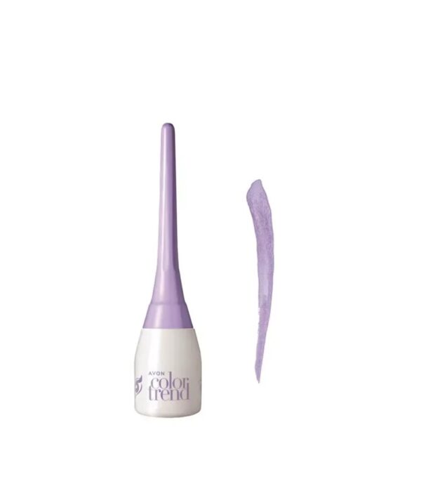 Delineador líquido Color Trend Morado Pastel 3ml Avon