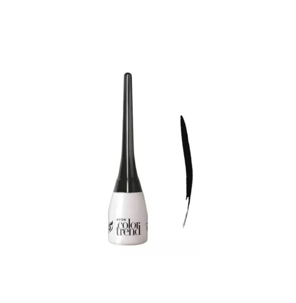 Delineador Líquido para ojos Color Trend Negro Mate 3ml Avon
