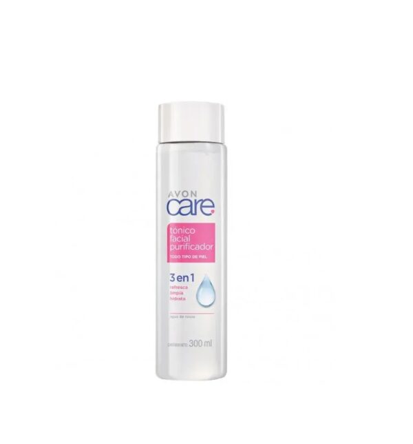 Agua Micelar Limpiadora Facial 3 en 1 Agua rosas 300ml Avon