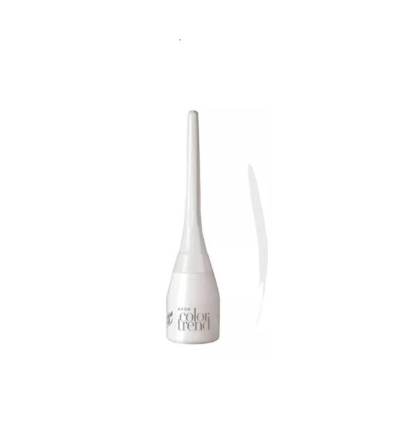 Delineador Líquido Ojos Color Trend Blanco Pastel 3ml Avon