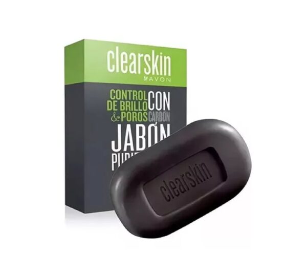 Jabón purificante control de brillo y poros 80g Avon