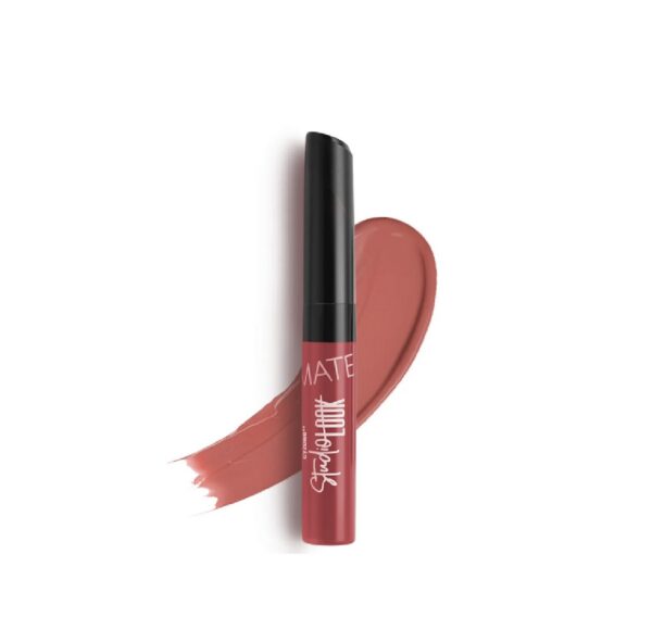 Labial Líquido Mate Studio Look Summer Peach 6ml Cyzone