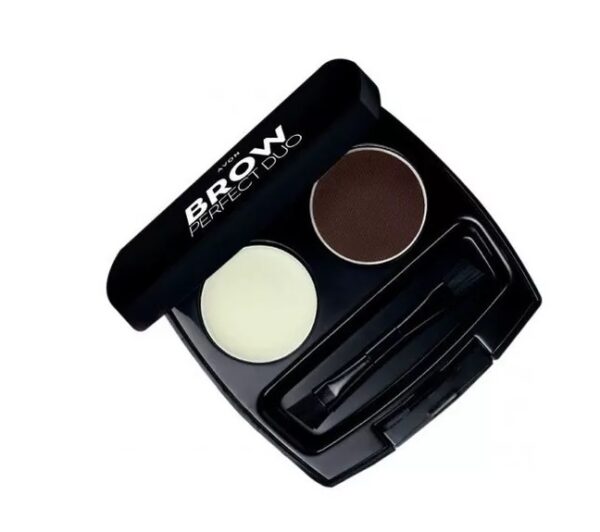 Dúo de Cejas Polvo de cejas tono Deep Brown 2.3g Avon