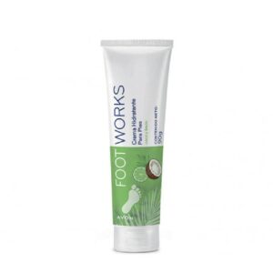 Crema hidratante de pies Foot Works Coco y Limón 90g Avon