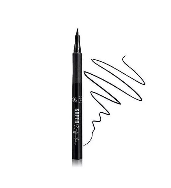 Delineador para ojos líquido Super Definition negro 1ml Avon