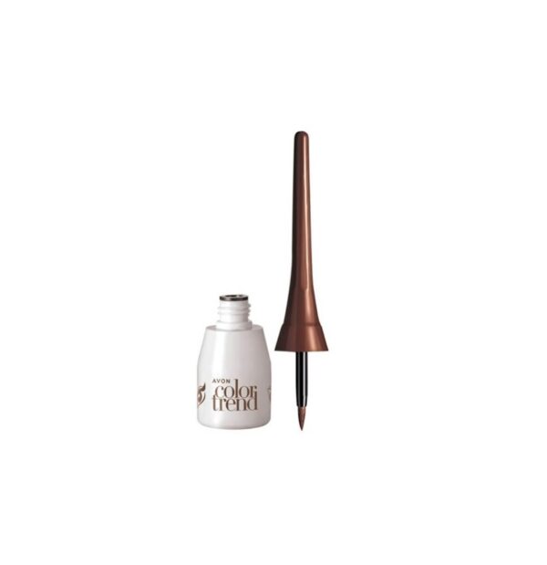 Delineador Lídquido Color Ttrend Marrón Mate 3ml Avon