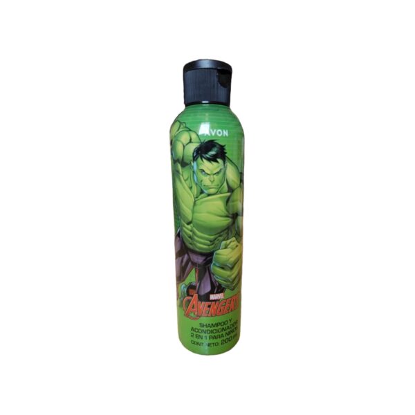 Shampoo y Acondicionador para niños Hulk Avengers 200ml Avon