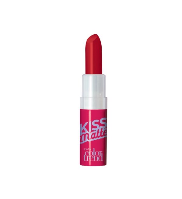 Labial Color Trend efecto mate Rojo Clásico FPS 15 3.6g Avon