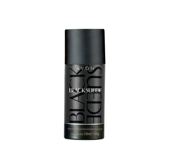 Desodorante en aerosol 30 Black Suede 165ml Avon