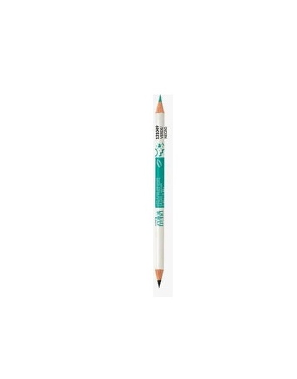 Lápiz delineador doble para ojos tono negro Verde 0.96g Avon
