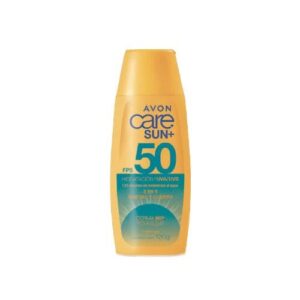 Protector Solar Care Sun+ FPS 50 rostro y cuerpo uva 120g Avon