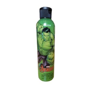Shampoo y Acondicionador para niños Hulk Avengers 200ml Avon( 1x ) y (2x )