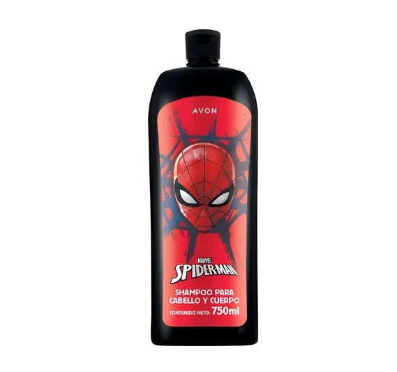 Shampoo Spiderman Cabello y Cuerpo 750ml Avon