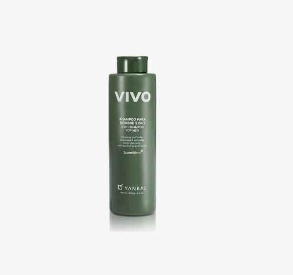 Shampoo 3 en 1 hombre vivo yanbal