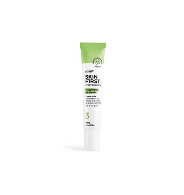 Crema Tratamiento Focalizado Skin First bye bye granitos15g cyzone