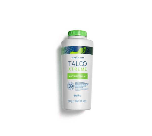 Talco Antibacterial pies 230g esika