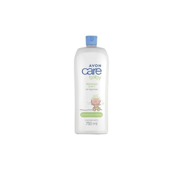 Shampoo 2 en 1 sin lagrimas Care baby 750ml Avon