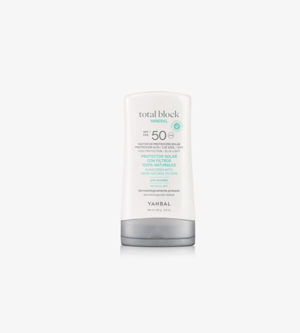 Protector Solar Total Block Mineral 80g Yanbal