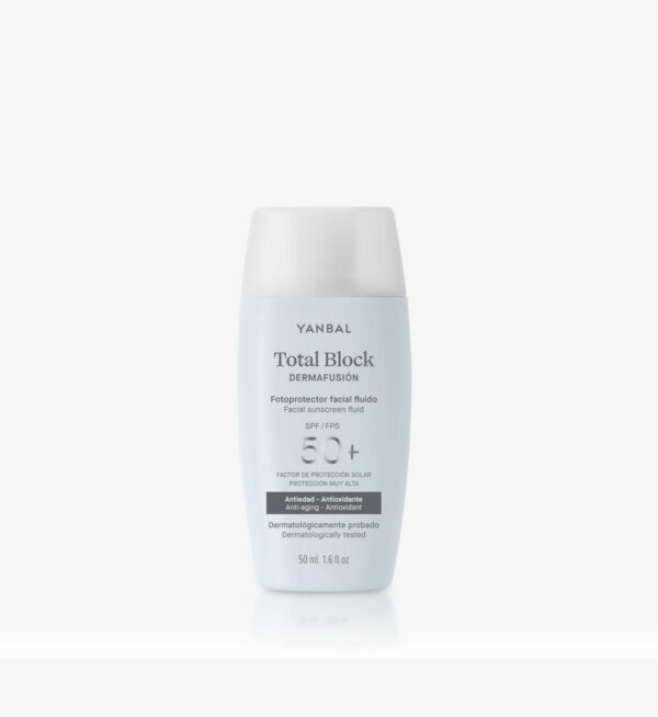 Protector solar Facial total block dermafusion  50ml Yanbal