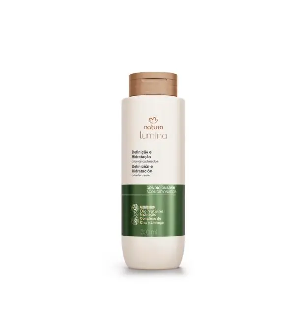 Acondicionador Cabello rizo Lumina Complexo Chia 300ml Natura
