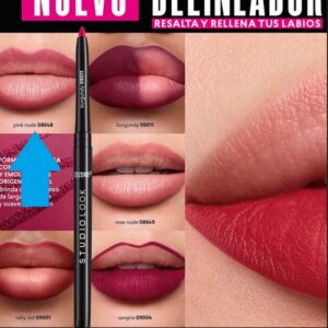Delineador de labios retráctil studio look tono Pink Nude Cyzone