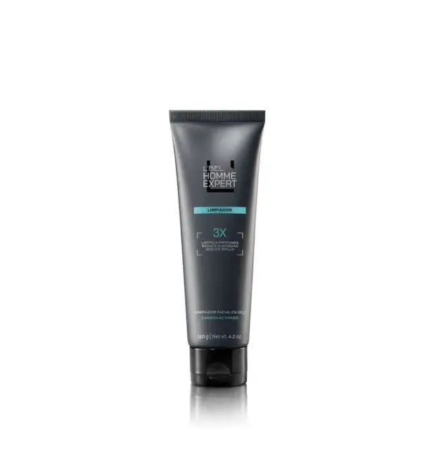 Limpiador facial Homme Expert Carbón Activado 120g lbel