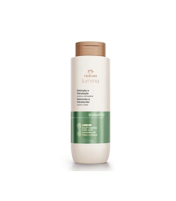 Shampoo Cabello rizo Lumina Complexo Chia 300ml Natura