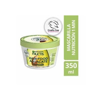 Mascarilla Capilar Nutrición Aguacate Garnier 350ml Azzorti