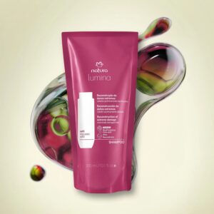 Repuesto Shampoo Lumina Reconstruccion Daños Extremos 300ml Natura Repuesto Shampoo Lumina Reconstruccion Daños Extremos 300ml Natura