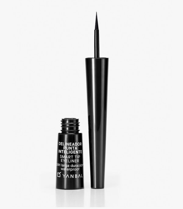 Delineador Liquido para ojos punta Plumon tono Negro 3ml Yanbal