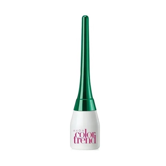 Delineador Liquido para Ojos Color Trend tono Verde 3ml Avon