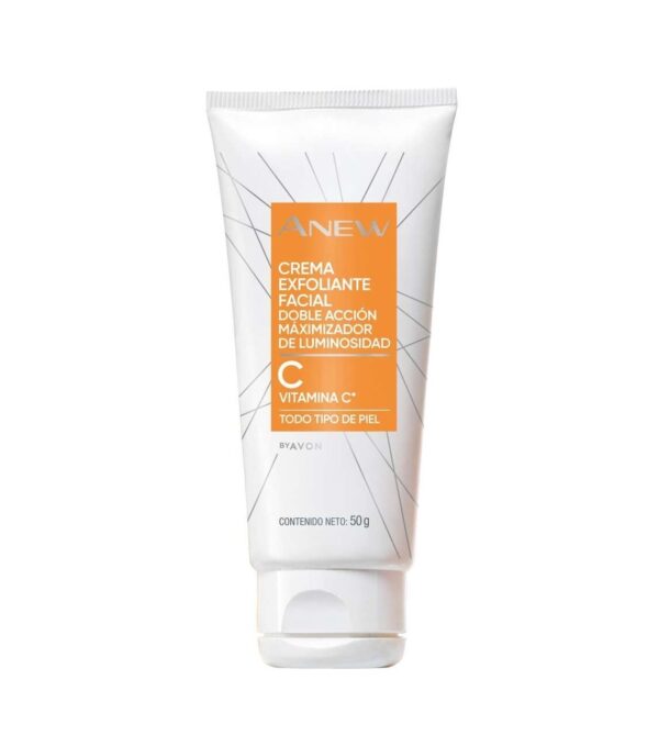 Crema exfoliante facial Anew con vitamina C doble accion 50g Avon Crema exfoliante facial Anew con vitamina C doble accion 50g Avon