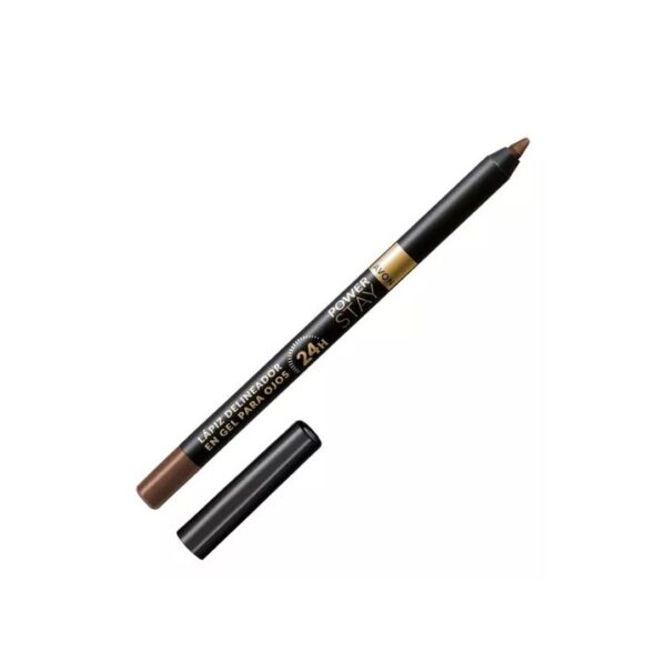Delineador en gel ojos Power Stay Chocolate Brown Avon
