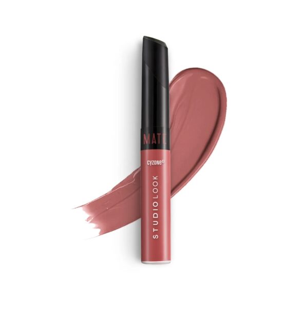 Labial Líquido Mate Studio Look Rose Nude 6ml Cyzone (2x$8)