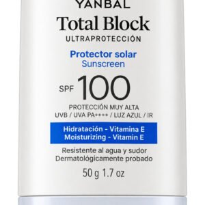 Protector Solar 100FPS Total Block 50ml Yanbal (edicion limitada)