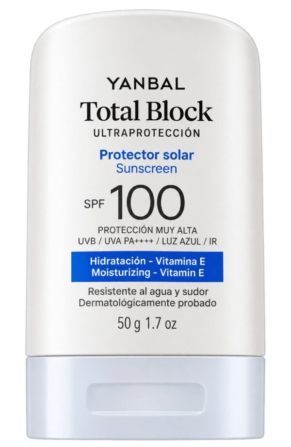 Protector Solar 100FPS Total Block 50ml Yanbal (edicion limitada)