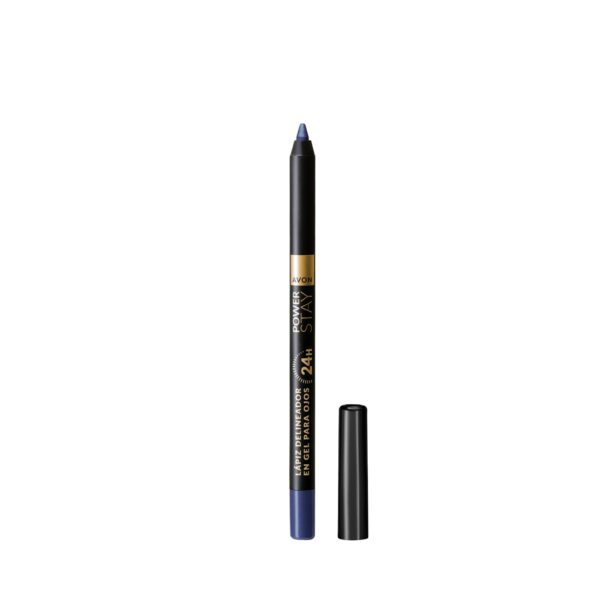 Lápiz delineador en gel ojos Power Stay tono Cobalt Avon