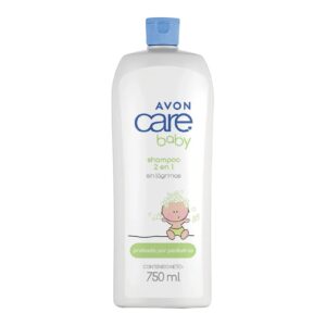 Shampoo 2 en 1 sin lagrimas Care baby 750ml Avon