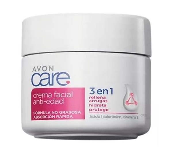 Crema Facial Antiedad 3 en 1 Rellena Arrugas 400g Avon Crema Facial Antiedad 3 en 1 Rellena Arrugas 400g Avon