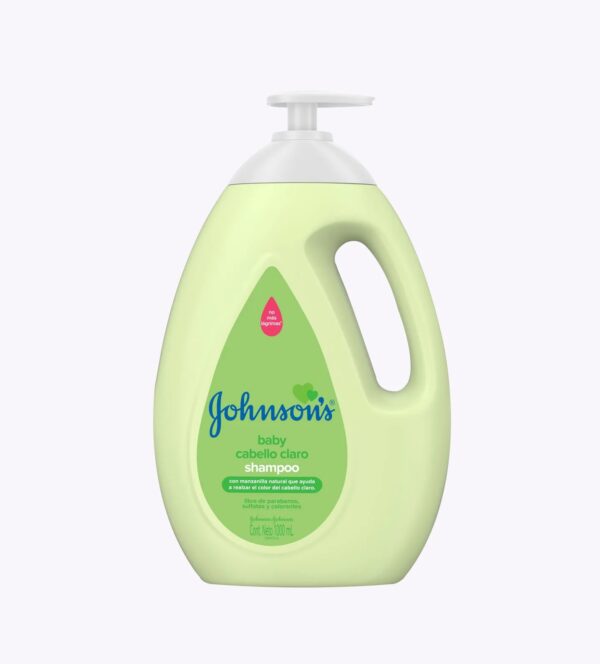 Shampoo Baby cabello claro con Extracto de Manzanilla 1L Johnsons