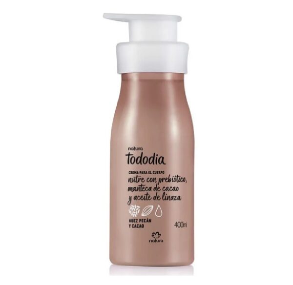 Crema Cuerpo Nuez Pecán y Cacao 400ml Natura
