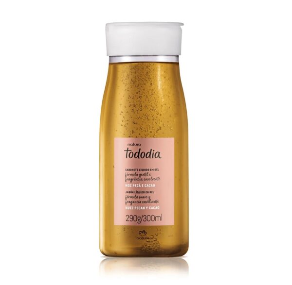 Jabon Liquido en Gel Nuez Pecan y Cacao 300ml Natura (2 x $7)