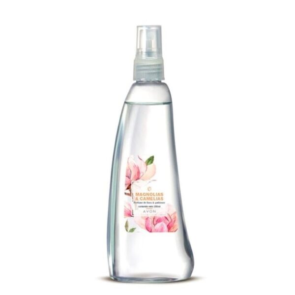 Fragancia de Ropa y Ambiente Magnolia & Camelias 200ml Avon